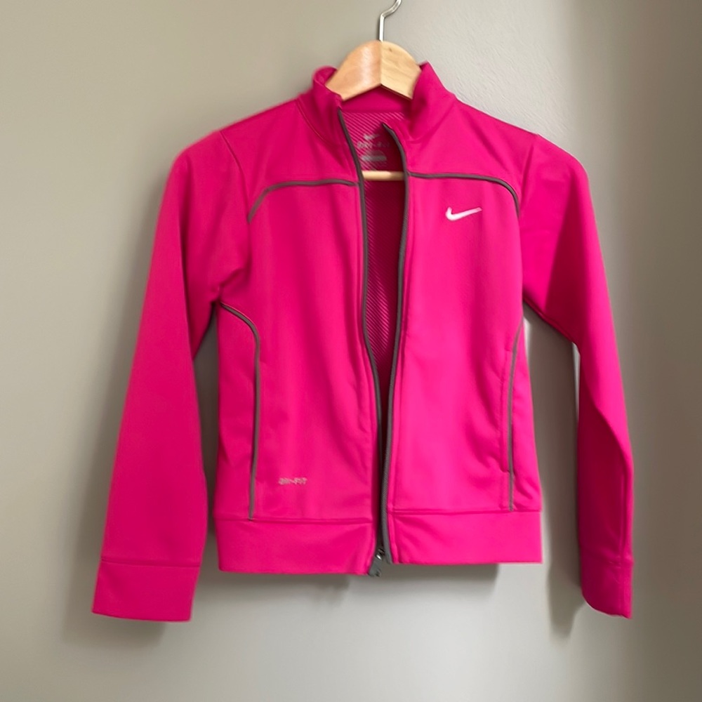 Nike dri fit zip up